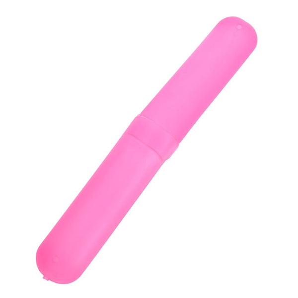 1 Pcs Portable Toothbrush Cover Holder Fashion Plastic Dustproof Wheat Straw Portable Travel Toothbrush Box Travel Accessories